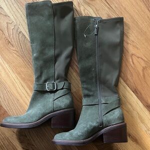 Vince Camuto Forest Green Heeled Boots